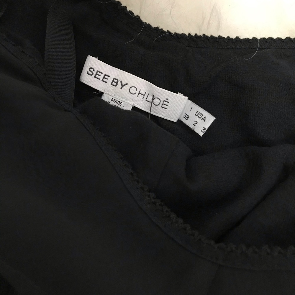 SEE BY CHLOÉ Pleated Mini Dress - Picture 4 of 7
